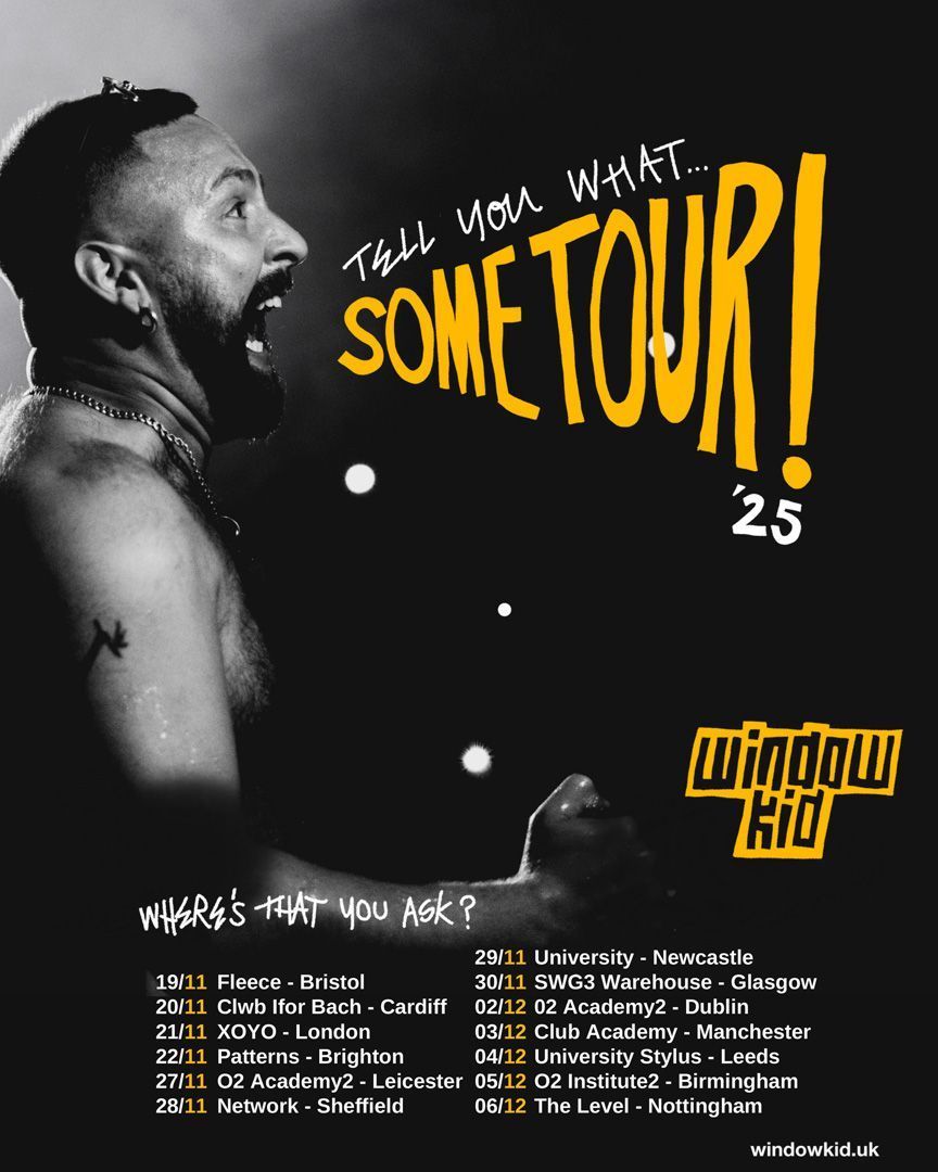 gigseekr's tweet image. In case you missed it: @windowkid is hitting the road later this year for a massive UK Tour!
Get tickets from 10am:
gigseekr.com/tour/j27