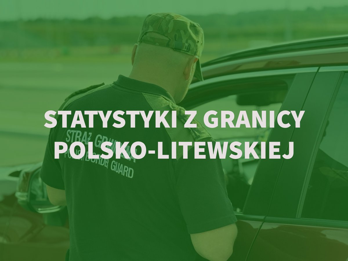 Straz_Graniczna's tweet image. 2⃣4⃣ lipca podczas tymczasowego przywrócenia kontroli granicznej na granicy z Litwą🇱🇹:
✅skontrolowano ponad 6,3 tys. osób,
✅skontrolowano ponad 4 tys. środków transportu,
✅zatrzymano 4 osoby, w tym:
🔸odmówiono wjazdu na terytorium RP🇵🇱 3 osobom,
🔸zatrzymano za pomocnictwo…