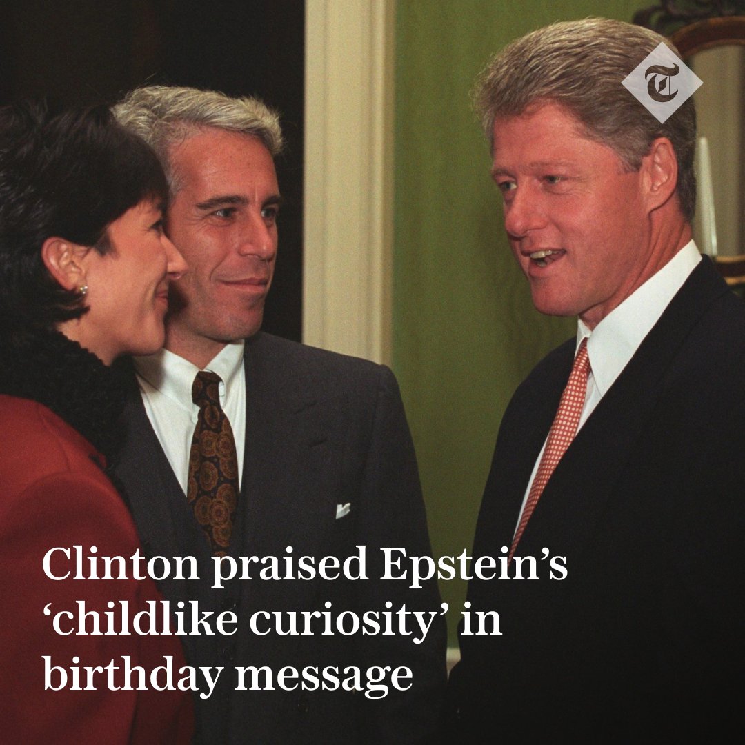 🔴 Former US president Bill Clinton is said to have signed the same 50th birthday album as Donald Trump

Read the full story ⬇️
telegraph.co.uk/us/politics/20…