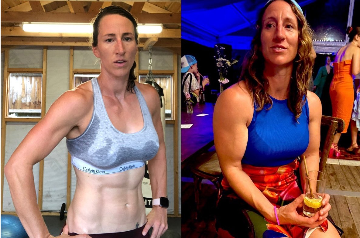 KatMerchant14's tweet image. Life’s too short to not enjoy it.
Sure abs look great BUT do you know what’s even better? Enjoying what my body can DO and having fun along the way.
I used to focus on being skinny. Under eating, over training, and the truth was no matter how lean I was it wasn’t good enough.…
