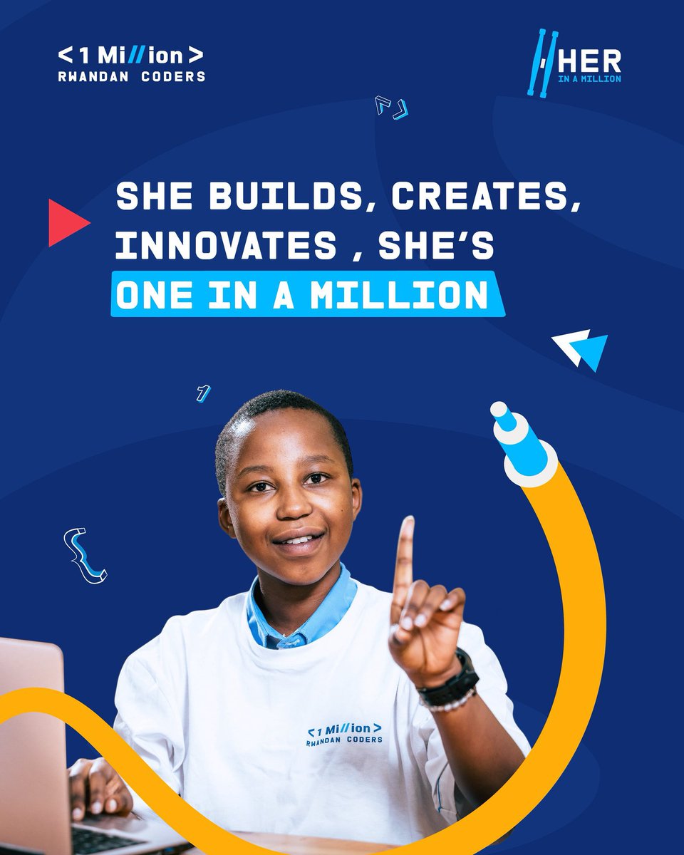 Tito Hare (@harerimana_tito) on Twitter photo Aya ni amahirwe adasanzwe yo kongera ubumenyi mu biruhuko.
“She builds, Creates, Innovates.
She’s one in a million.”
Uziko <a href="/1MRwandanCoders/">1 Million Rwandan Coders</a> itanga amasomo y'ikoranabuhanga ku buntu 100% ku rubyiruko rw’u Rwanda mu gihe cy’ibiruhuko.
Uhereye kuri coding, skills za mudasobwa, Aya ni amahirwe adasanzwe yo kongera ubumenyi mu biruhuko.
“She builds, Creates, Innovates.
She’s one in a million.”
Uziko <a href="/1MRwandanCoders/">1 Million Rwandan Coders</a> itanga amasomo y'ikoranabuhanga ku buntu 100% ku rubyiruko rw’u Rwanda mu gihe cy’ibiruhuko.
Uhereye kuri coding, skills za mudasobwa,