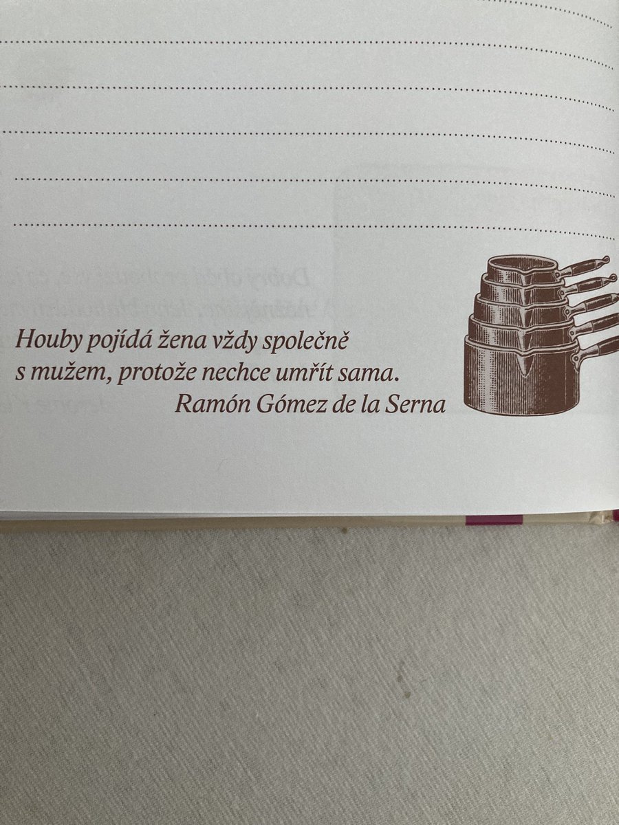 lassquelette's tweet image. i got this cookbook as a gift, safe to say i won’t be writing into it bc i dont wanna be reading these dumbass quotes everytime i need to check a recipe😭😭 translated in alt