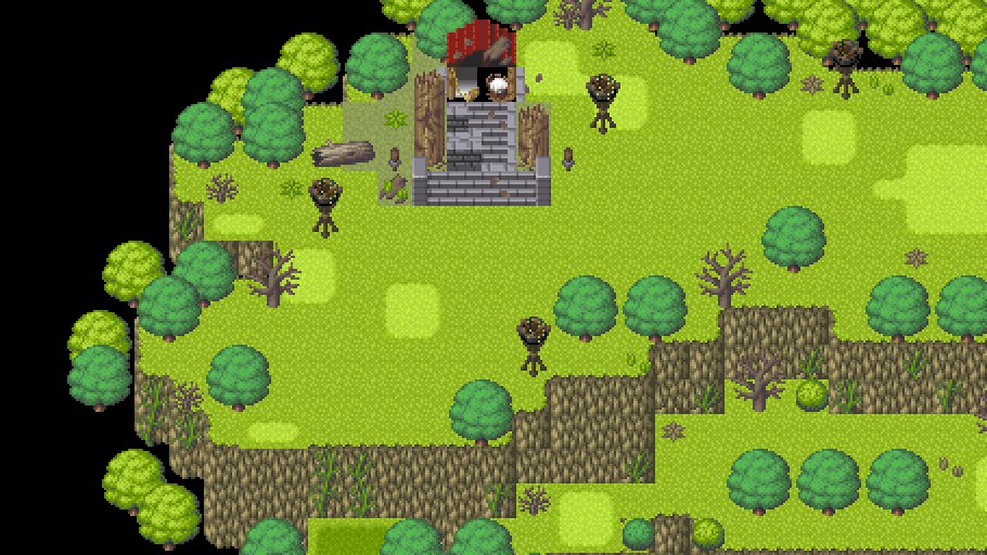 Jin_kure's tweet image. #ウディタ #WOLFRPGエディター
#ゲーム制作 
別で、今作ってるマップのスクショ
まだイベントとかはノータッチですが、既存素材でもかなりいいマップが作れて楽しい
公開してみたいので、ちまちま進めます