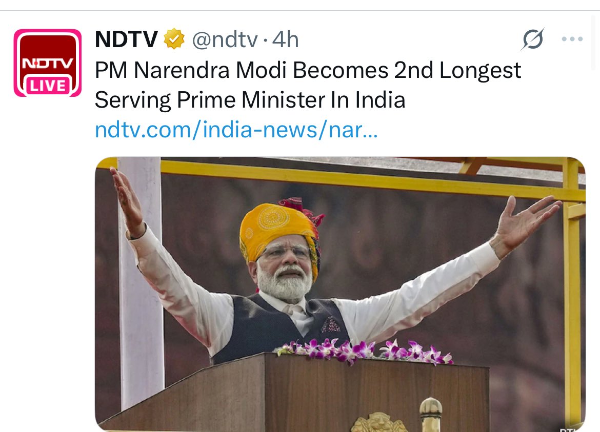 He is also the first Prime Minister in the history of independent India to have never addressed a press conference in 11 years in power.