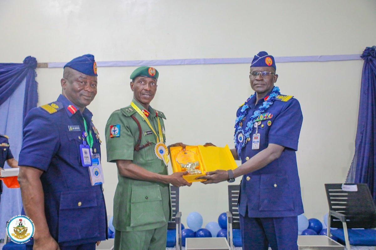NigAirForce's tweet image. Fit to fight: CAS declares physical fitness crucial to combat effectiveness at maiden NAF workshop
The Chief of the Air Staff (CAS), Air Marshal Hasan Bala Abubakar, has emphasised that physical fitness remains a vital element of military preparedness, describing it as “a force…