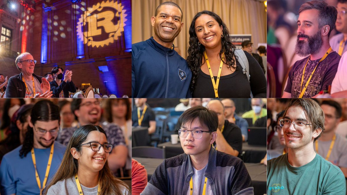 rustconf's tweet image. 🦀 #rustconf is all about the different perspectives that make up the amazing #rustlang community. | Sept 2–5, 2025 | Seattle

Hobbyists, maintainers, team leads—RustConf is the original annual event where the Rust community comes together. You belong here.  👉…