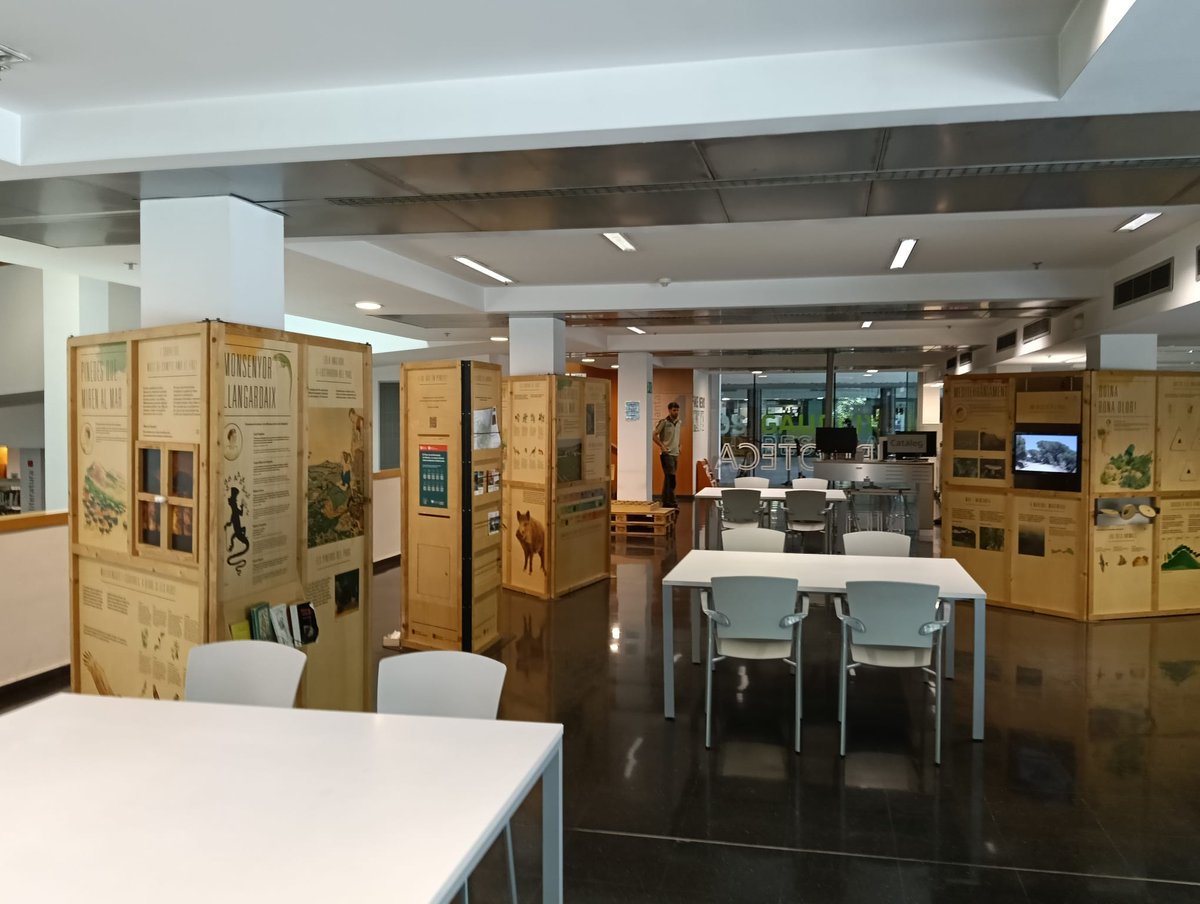 xarxadeparcs's tweet image. ✅L'exposició sobre el Parc de la Serralada de Marina s'instal·la fins al 7 de setembre al Centre de Documentació del Parc, a la Biblioteca Municipal Elisenda de Montcada
ℹ️ parcs.diba.cat/ca/web/l-infor…
