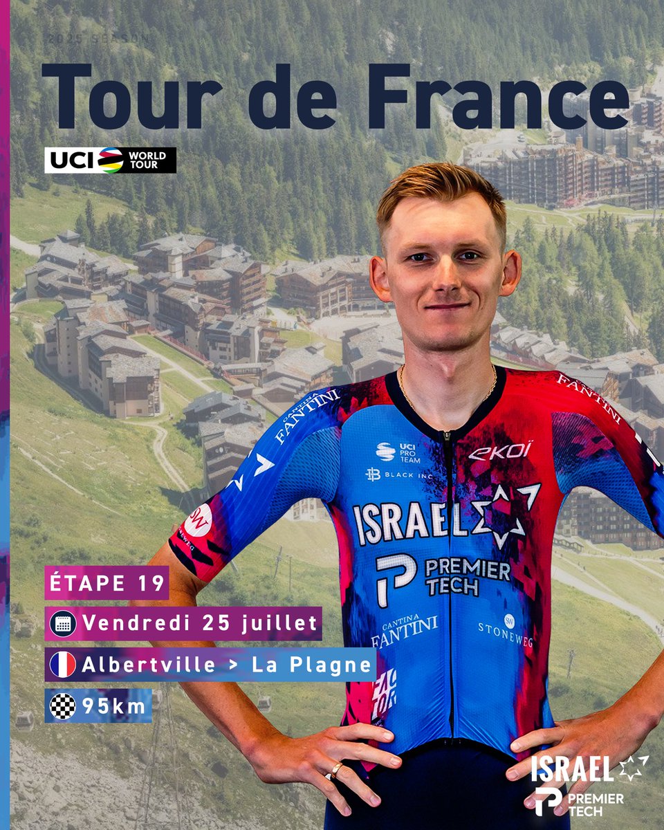 IsraelPremTech's tweet image. Even though today’s stage has been shortened a bit, we can still expect another very hard day in the mountains with questionable weather at the top of the final climb once again🫣
🇫🇷 #TDF2025 #YallaIPT #FactorRacing
