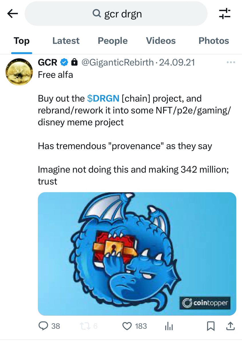 RealWolfTrades's tweet image. $DRGN will send hard as soon as people realise, it’s the second GCR prophecy after LMEOW (went to 10m)
7f66AFyPyvSSSQhsVpU5QnHFatMEdFweqrHWAYgobonk
