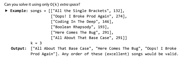 Nil053's tweet image. One of the peculiarities of writing a DS&A book is having to come up with hundreds of arbitrary strings for problem examples. (Credit to Gayle for these)