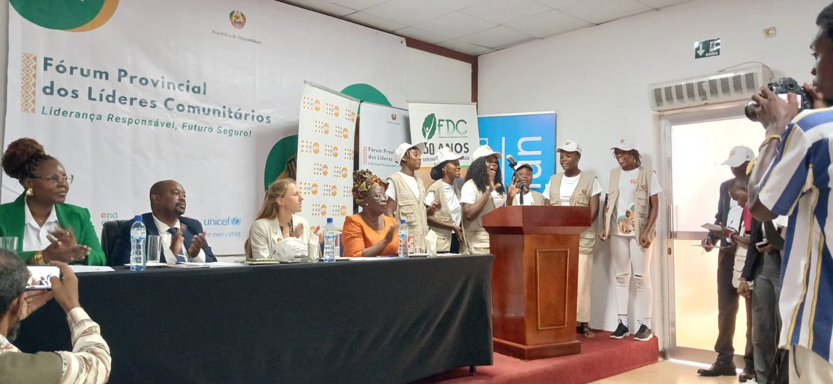 🗣️ “Community leaders play a vital role in breaking the silence &amp; sparking collective action to protect ALL girls — incl. those w/ disabilities.” – José João Laize

<a href="/UNFPA/">UNFPA</a> reaffirmed its commitment to end child marriage in 🇲🇿.

🤝 Via the <a href="/GPChildMarriage/">UNFPA-UNICEF Global Programme End Child Marriage</a> 

#EndChildMarriage