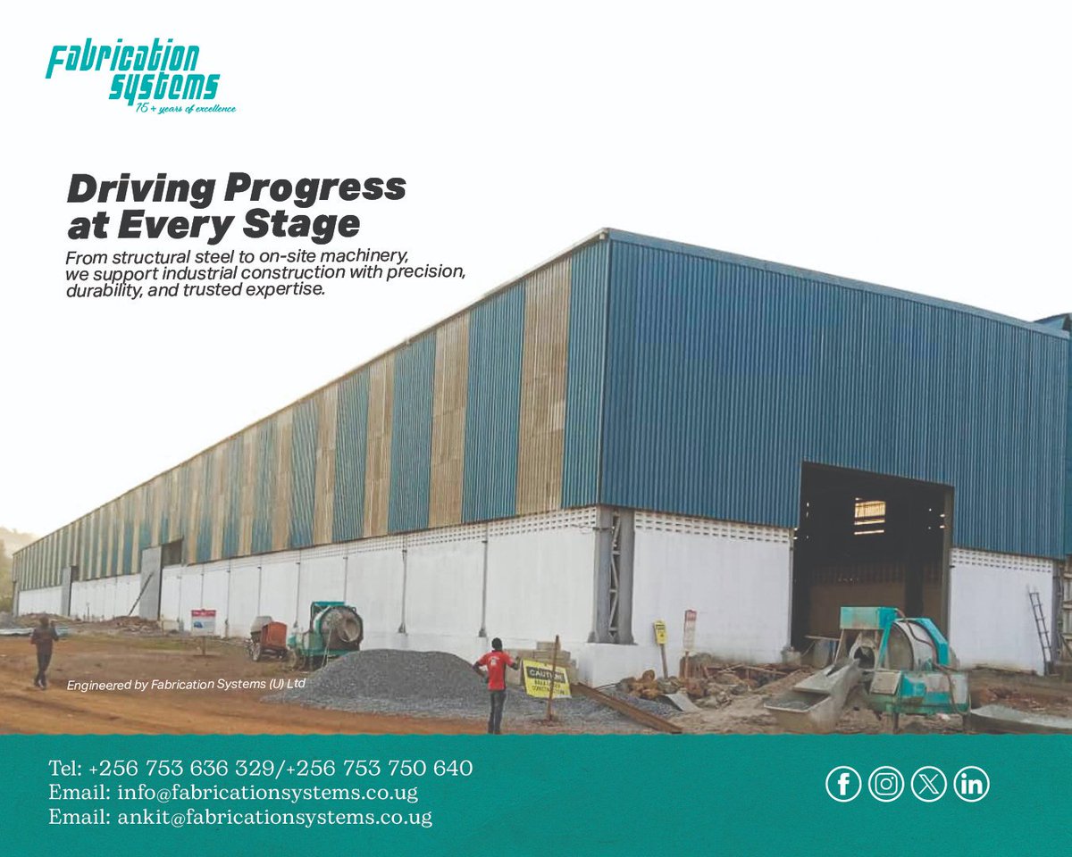 Built to deliver.
From structural steel to the machines that shape it, Fabrication Systems powers projects from the ground up.

#SteelFabrication #ConstructionMachinery #FabricationSystems