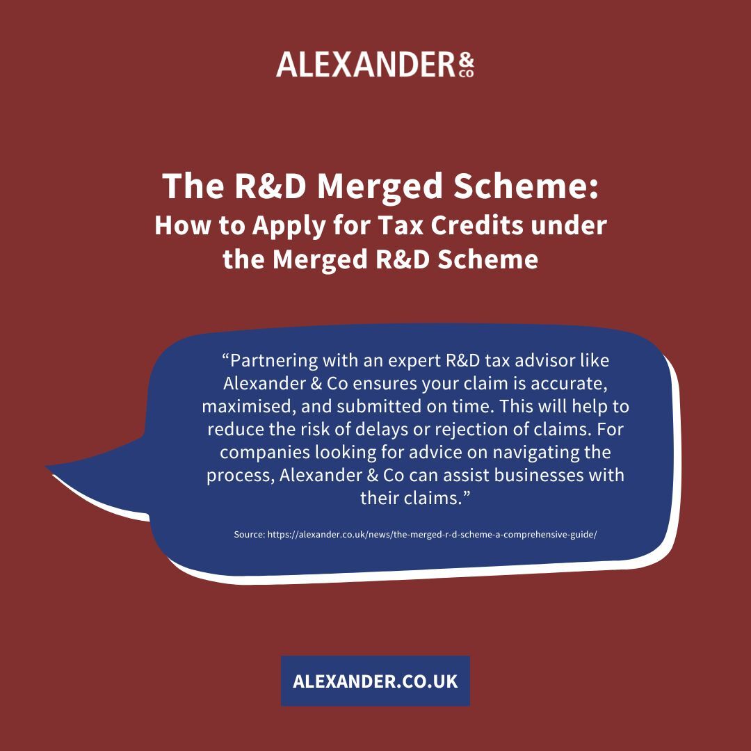 The research and development (R&amp;D) landscape has undergone significant changes in recent years. 

Read our updated guide for more info:

 alexander.co.uk/news/the-merge…

#manchesteraccountant #researchanddevelopment