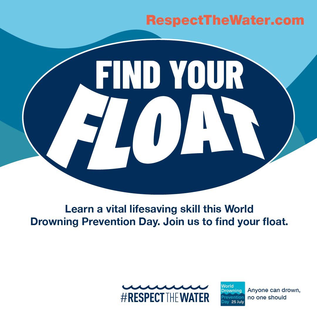 Colmers_FarmPS's tweet image. It’s Drowning Prevention Day.Floating can save your life by helping you stay calm, above water, and safe.
If you’re in trouble:
✅Tilt your head back
✅Keep calm and breathe slowly
✅Spread your arms and legs like a star
✅It’s ok if your legs sink, everyone floats differently!