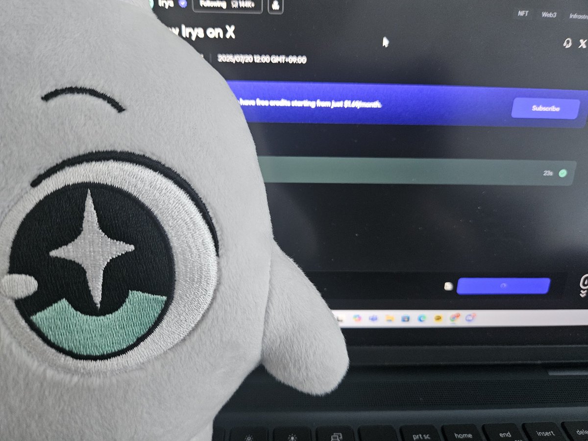 MoneyMonkeycC8's tweet image. .@irys_xyz 전속 야퍼 머니몽키 승인부탁드립니다.

승인될때까지 스프라이트가 째려볼듯하네요..

데이터스토리지가 넘치도록 저장하고 야핑했습니다.
@irys_xyz open the door
@irys_xyz  i love you