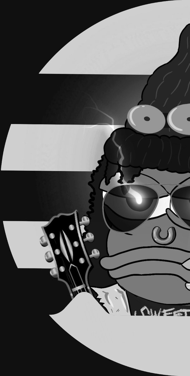 BulletNote_'s tweet image. Mutliverse Slash ⚡

#NFT #NFTs #NFTartist #Artist #Illustration #Multiverse #Meme #PepeSeries #WifHat #AltSeason #Crypto #Guitar #Slash #GunsnRoses #Trending #ArtistforHire