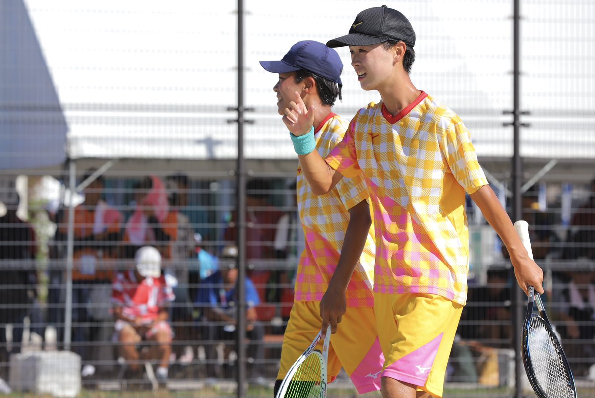 🏆山口インターハイ🏆 【男子個人3回戦】 塚本・山田ペア(岡崎城西) ④