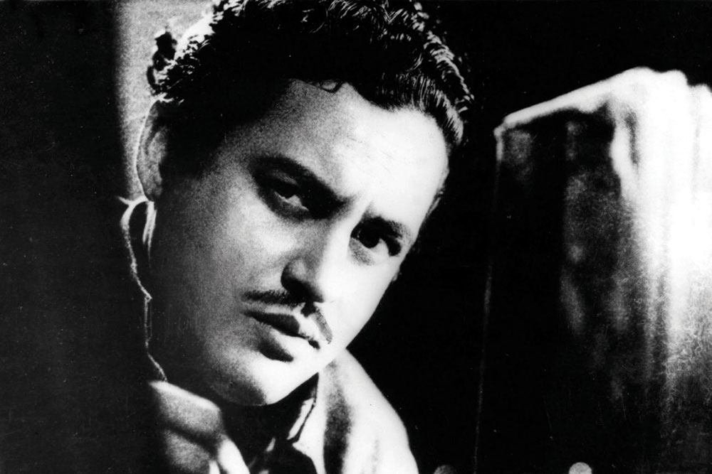 Openthemag's tweet image. #GuruDutt did not radically change the Hindi film but he showed that the form that was established in the 1940s/50s•–of melodrama, song and dance, grand dialogues–could be regarded as art as well as entertainment. He imaginatively used its features so that they were not…