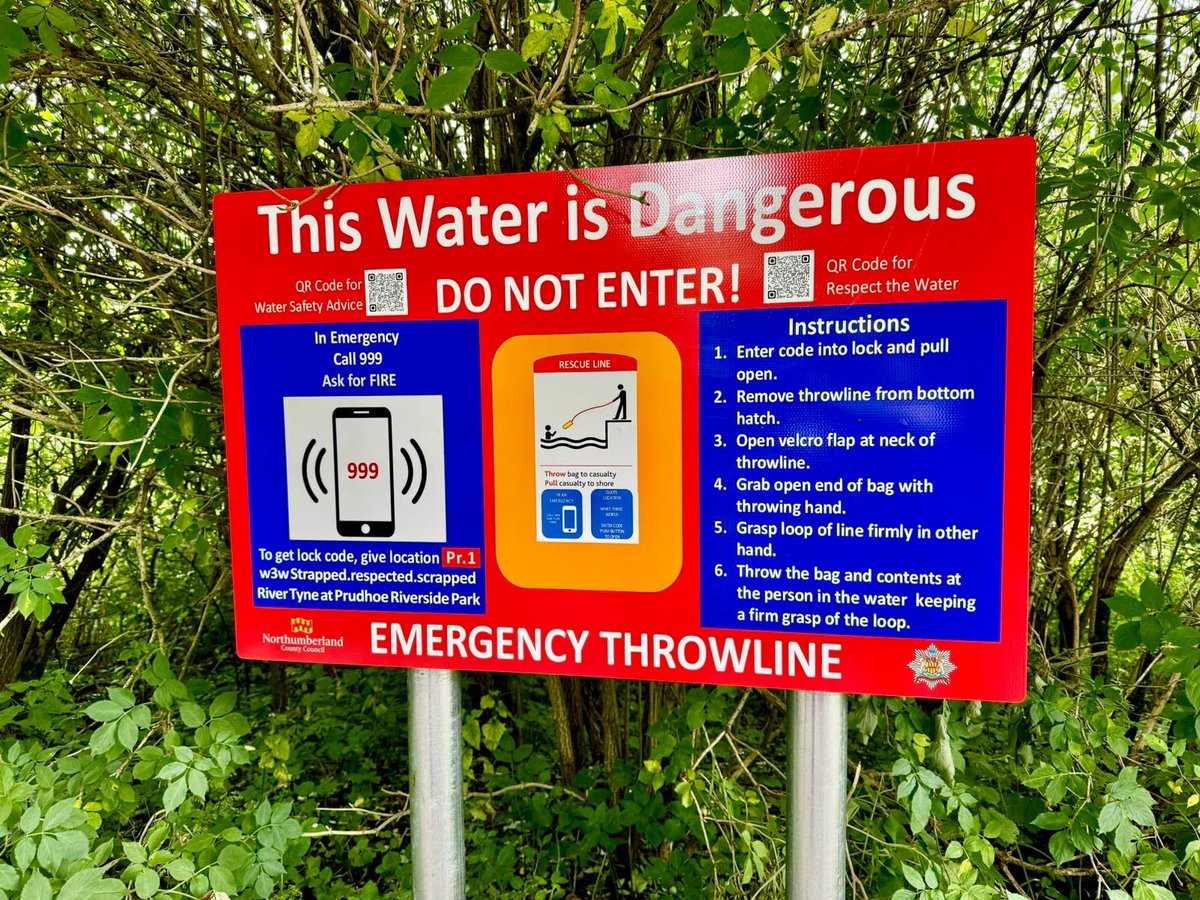 It’s National Drowning Prevention Day!
Respect the water – Rivers, reservoirs and lakes may look calm, but can hide strong currents, cold water, or deep drops.
‼️Stay back from edges
🤔 Think before you enter
🐕 Keep kids and dogs close 
9️⃣9️⃣9️⃣Know what to do in an emergency