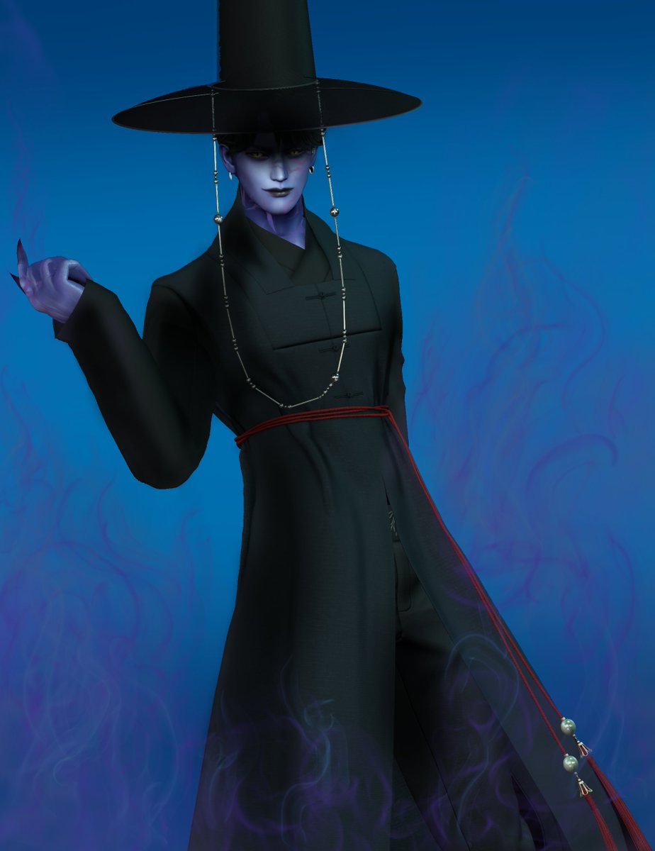 DopeさんのSaja服とHISSさんのダークバージョンのJINUスキンでコスプレ楽しいーw！🥳

[ Today's outfit ]

[Dope+Mercy]Saja Gat
[Dope+Mercy]Saja Hanbok
[Dope+Mercy]Saja Trousers
HISS. PATTERNS
HISS. JINU MAKE SET
HISS. JINU FP
DURA-B136