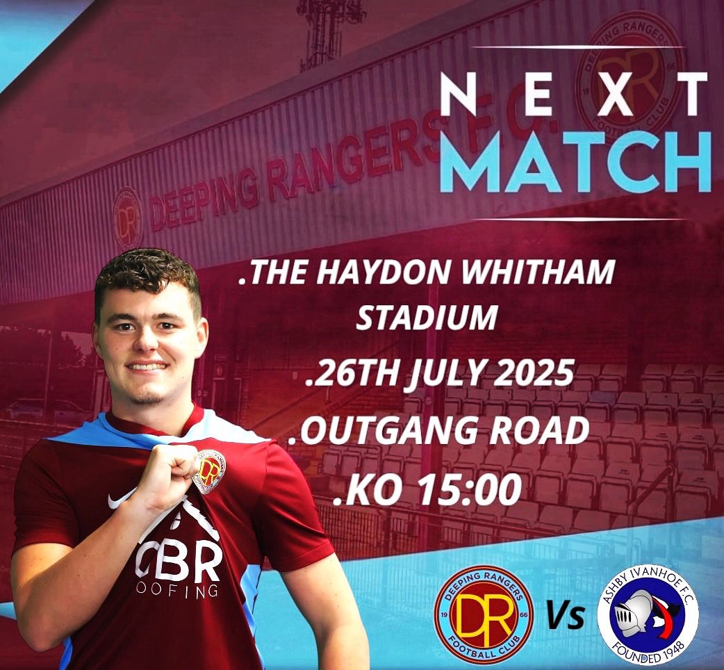 It’s nearly here! Tomorrow we welcome the players, officials &amp; supporters from <a href="/AshbyIvanhoe_FC/">Ashby Ivanhoe FC</a> to Outgang Rd for our opening league fixture of the season.
Come down &amp; support your local non league club.
KO 3, Adults £8 Concessions £6
<a href="/utdcos/">UCL</a> <a href="/spaldingsport/">Spaldingsport</a> <a href="/NonLeagueCrowd/">Non League Crowds</a>