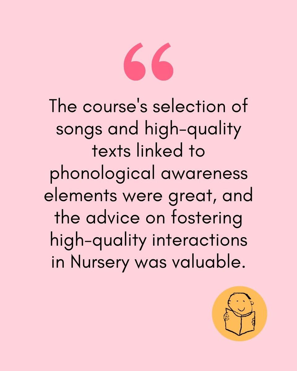 SWLiteracy's tweet image. These are just some of the voices from practitioners who’ve completed our Sounds-Write in the Early Years training.
⏰ Early bird ends in 1 week 📚 Support your professional journey with high-quality training that makes a difference. Early bird ends in 1 week—book today: 👉…