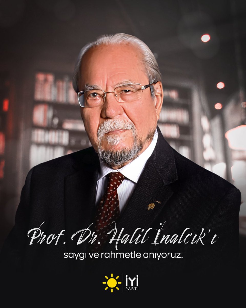 Osmanlı’dan Cumhuriyet’e uzanan bir köprü, bir hafıza ve Türk tarihçiliğinin abide isimlerinden Prof. Dr. Halil İnalcık’ı vefatının yıl dönümünde saygı ve rahmetle anıyoruz.