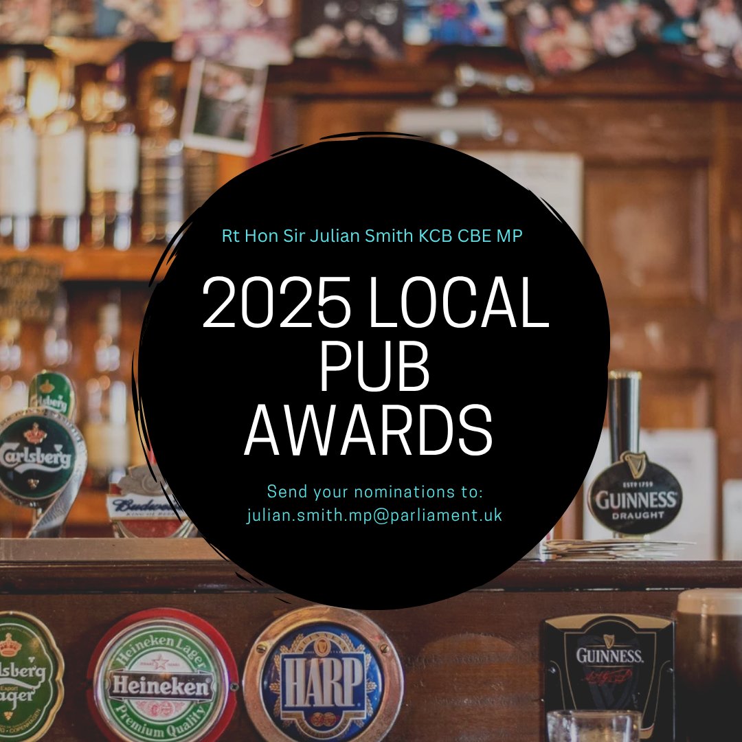 I’m excited to launch the Local Pubs Awards 2025 – a chance to celebrate the brilliant pubs and publicans that make our community so special. 🍻

Nominate your favourites and help shine a spotlight on the best our constituency has to offer.

🗳️ Submit your nominations by email