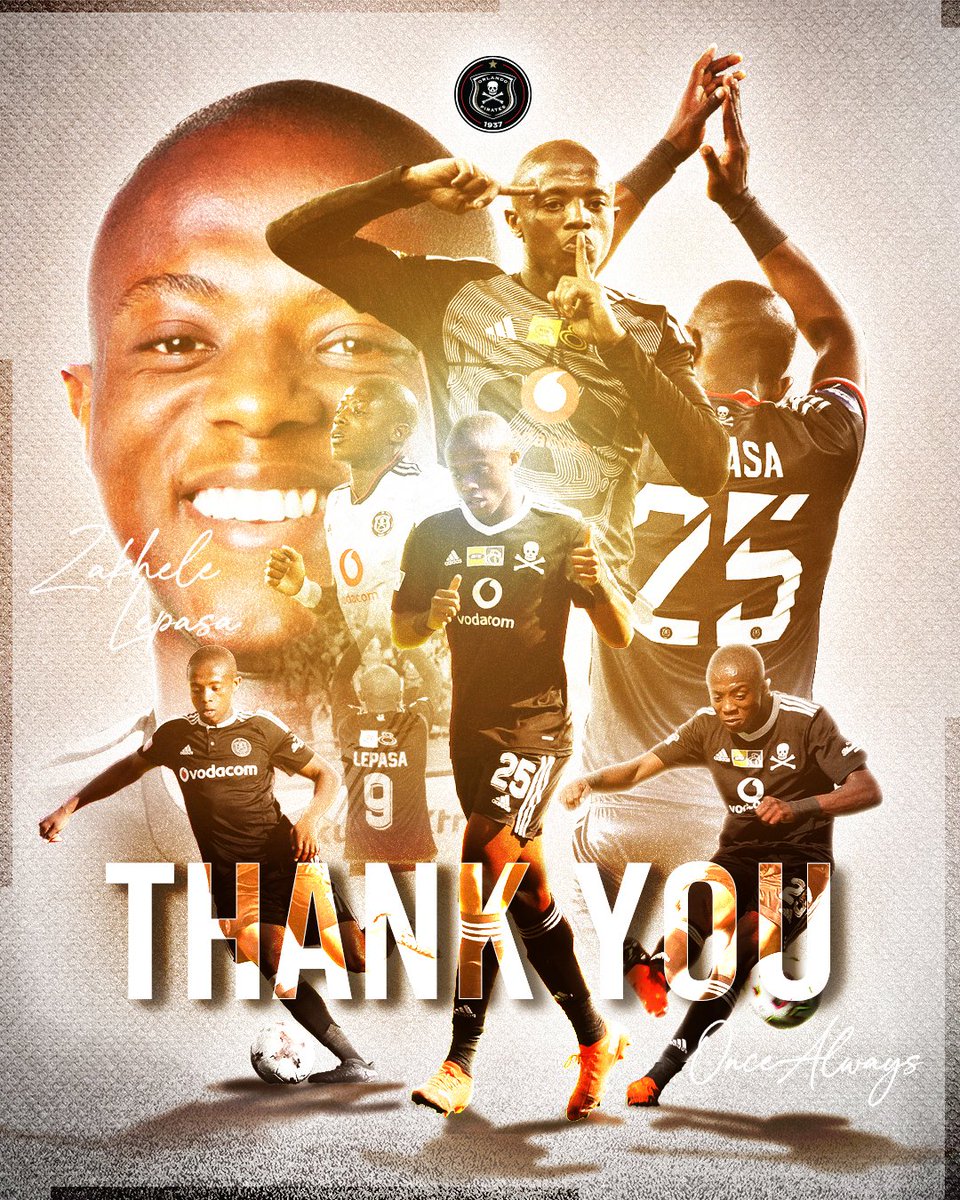 Orlando Pirates (@orlandopirates) on Twitter photo πππππ πππ <a href="/Lepasazakhele/">Zakhelelepasa</a>
for your commitment and contribution to @OrlandoPirates
Wishing you the very best in your next chapter
ππ§ππ.ππ₯π°ππ²π¬
β«βͺπ΄β
#OrlandoPirates
#OnceAlways πππππ πππ <a href="/Lepasazakhele/">Zakhelelepasa</a>
for your commitment and contribution to @OrlandoPirates
Wishing you the very best in your next chapter
ππ§ππ.ππ₯π°ππ²π¬
β«βͺπ΄β
#OrlandoPirates
#OnceAlways