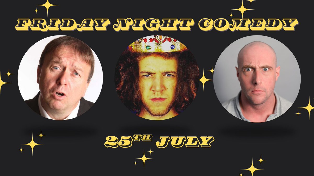 AlexandersLive's tweet image. TONIGHT!
The best night of stand-up in @ShitChester is back with @Steve_Gribbin, @LeBronswineclub and @DavidL0NGLEY! Get your tickets now: alexanderslive.seetickets.com/event/friday-n…