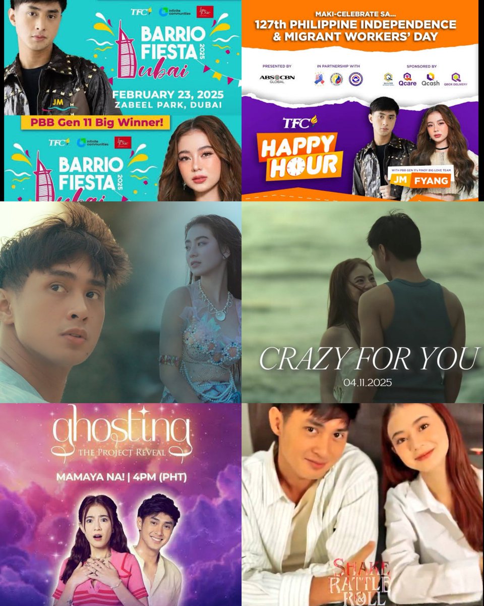 —2 international shows
—2 music videos w/ over million views
—2 lead roles (one for digi series/one for mmff entry)

all of this in their first year in showbiz— powerful couple? POWERFUL COUPLE. 

JMFYANG SRR STORYCON
#SRREvilOrigins