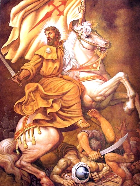 Feliz día de #SantiagoApóstol . Felicidades a los que llevan su nombre. "Santiago y cierra España! 💪🏻🙏🏻