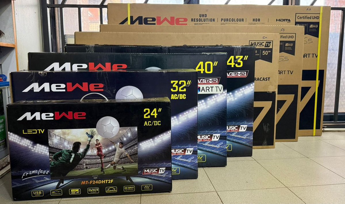 excellentshopug's tweet image. Frameless Mawe TVs now at Excellent Shop!
Sleek design, brilliant display — the upgrade your space deserves.
📞+256 773 388 990