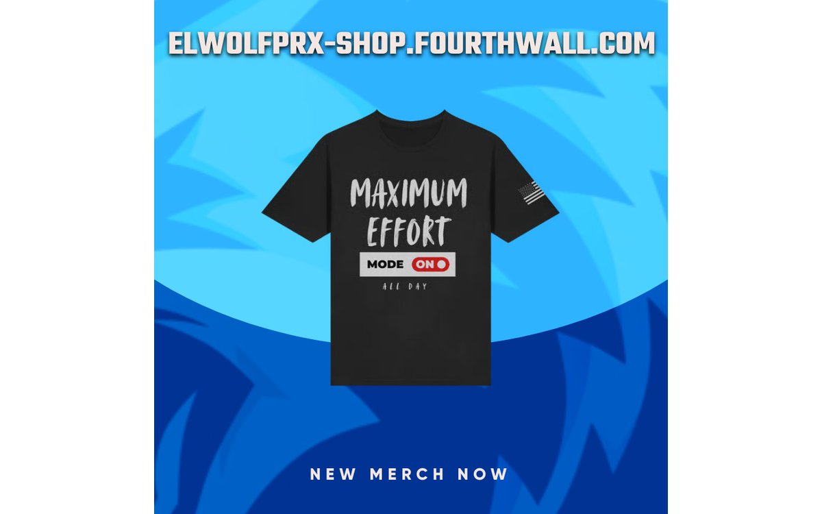 ELWolfPRX's tweet image. Click The Link Here: elwolfprx-shop.fourthwall.com
Store in My Bio Too. #Store #merch @Fourthwall