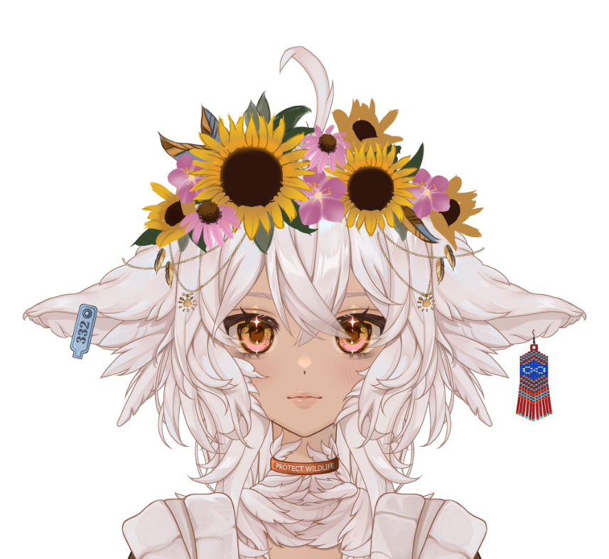 squishy_guts's tweet image. sketch verses final flower crown edition