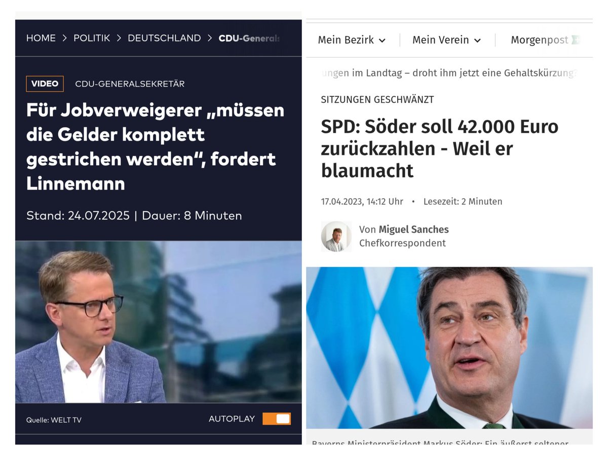 Carsten #Linnemann legt sich mit Markus #Söder an. 🍿
