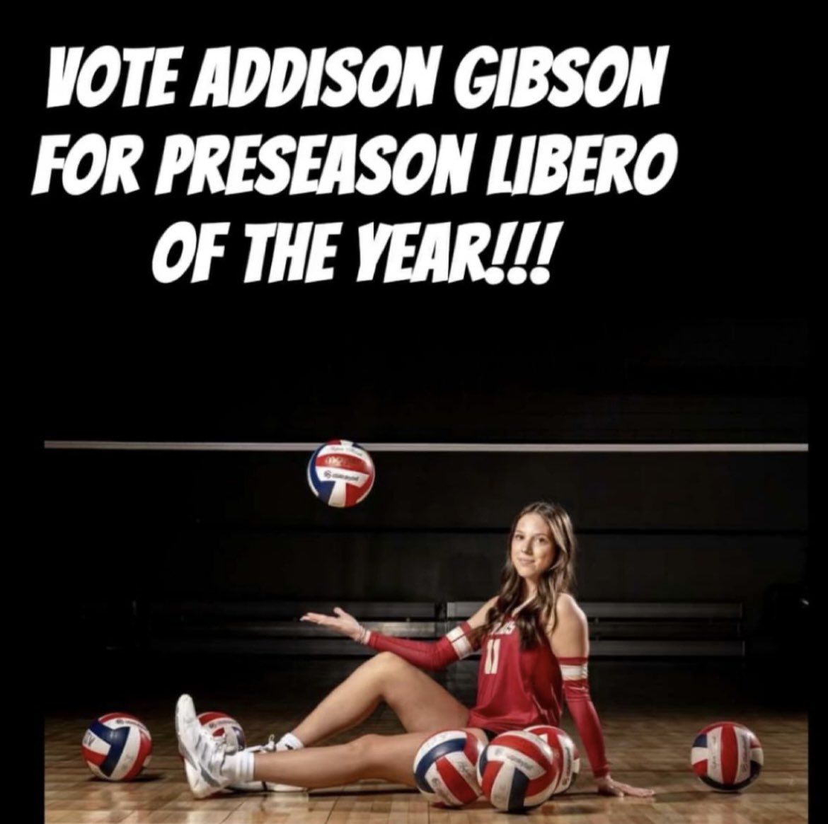CyWoods Volleyball (@cywoodsvb) on Twitter photo VOTE 🗳️ VOTE 🗳️ VOTE
Don’t forget to select Addison Gibson (SR.) for <a href="/vypehouston/">VYPE Houston</a> Preseason Libero/DS of the Year!
🔗: vype.com/Texas/Houston/… VOTE 🗳️ VOTE 🗳️ VOTE
Don’t forget to select Addison Gibson (SR.) for <a href="/vypehouston/">VYPE Houston</a> Preseason Libero/DS of the Year!
🔗: vype.com/Texas/Houston/…