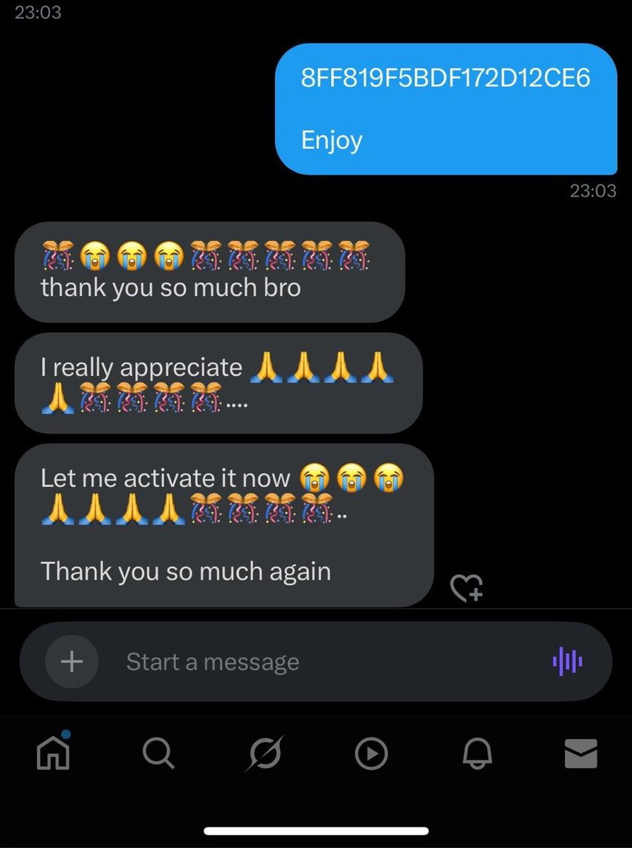 Anomage (🧙♂️,🧙♂️) (Ø,G) .ink 🧙∞ ⛺ | 𝔽rAI | (@jattbhai4200) on Twitter photo 🎉 I gave out 5 <a href="/anoma/">Anoma</a> testnet codes to my followers — 4 codes are still LEFT! 🧪
Want a chance to WIN an Anoma testnet code? 👇
✅ Follow me <a href="/jattbhai4200/">Anomage (🧙♂️,🧙♂️) (Ø,G) .ink 🧙∞ ⛺ | 𝔽rAI |</a>
✅ Repost this
✅ Reply “gNoma”
✅ Check your DM 📩
🎯 4 random users will get a code sent directly via DM. #anomacode 🎉 I gave out 5 <a href="/anoma/">Anoma</a> testnet codes to my followers — 4 codes are still LEFT! 🧪
Want a chance to WIN an Anoma testnet code? 👇
✅ Follow me <a href="/jattbhai4200/">Anomage (🧙♂️,🧙♂️) (Ø,G) .ink 🧙∞ ⛺ | 𝔽rAI |</a>
✅ Repost this
✅ Reply “gNoma”
✅ Check your DM 📩
🎯 4 random users will get a code sent directly via DM. #anomacode