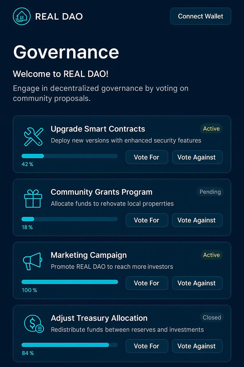 Governance should be easy and fun!

Super excited to be building on <a href="/realmsdaos/">Realms - The Home of Solana DAOs</a> 

Their v2 is looking amazing so far 

Would you participate in governance when it really matters?