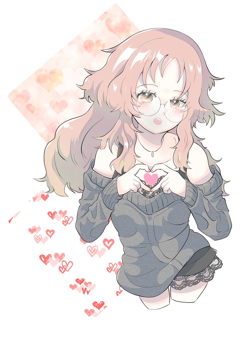 GqGsock's tweet image. ゆるゆるニットと三重さん🫶
#好きな子がめがねを忘れた
#好きめが
 #三重あい