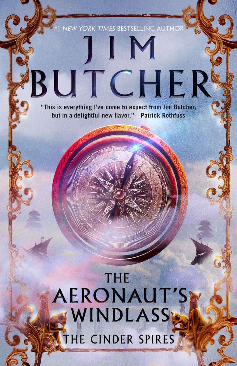 brndsil's tweet image. Finished The Aeronaut’s Windlsss last night. Very entertaining and well written in most parts (and the audio was great). Loved the portrayal of the cats and really got to love the characters, particularly Folly and Grimm.
Thanks for the recommendation, @avisvigilantes