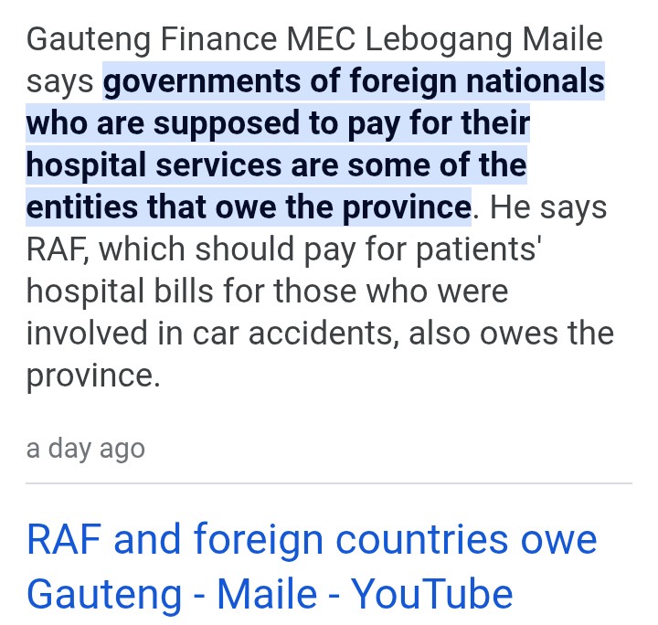 PatrioticMedia1's tweet image. FOREIGN COUNTRIES BURDEN SA
Gauteng MEC for finance @LebogangMaile1 has lambasted foreign countries for treating South Africa like Mother Teresa of the world.