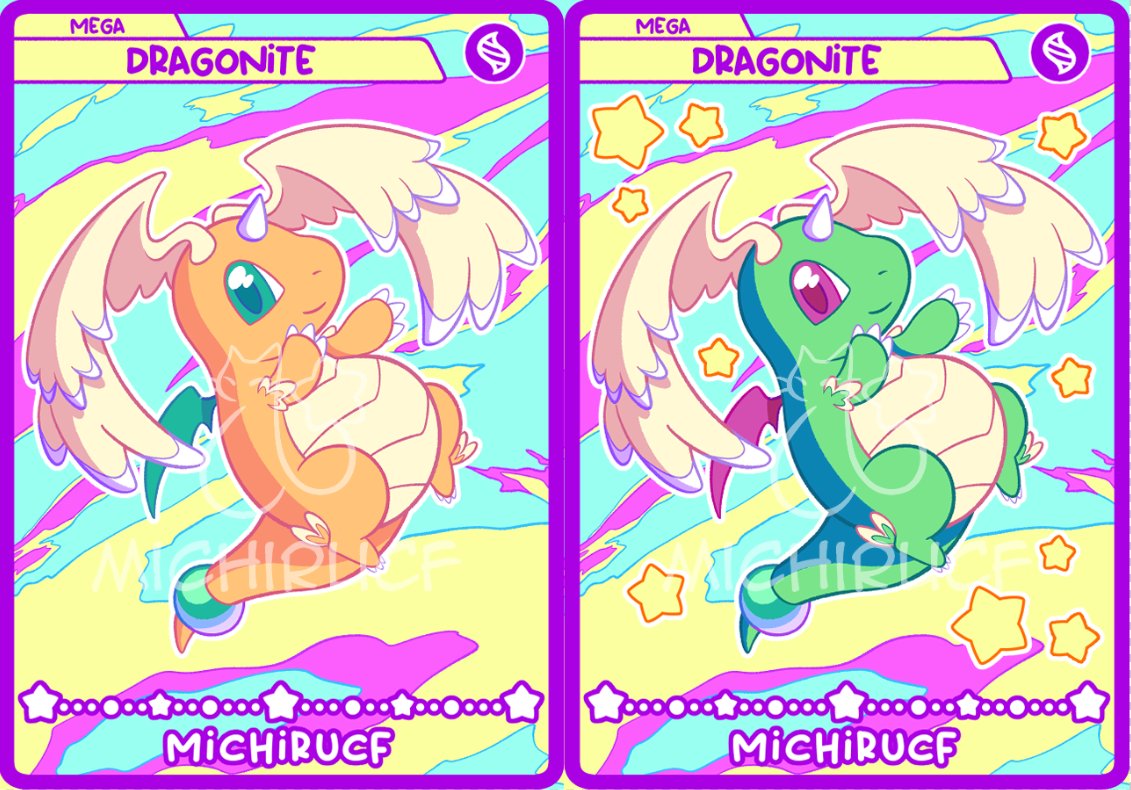 michiru_cf's tweet photo. Baby Cards Mega Dragonite! 

#PokemonLegendsZA  #PokemonPresents  #Pokemon https://t.co/YE7dvtjnAv