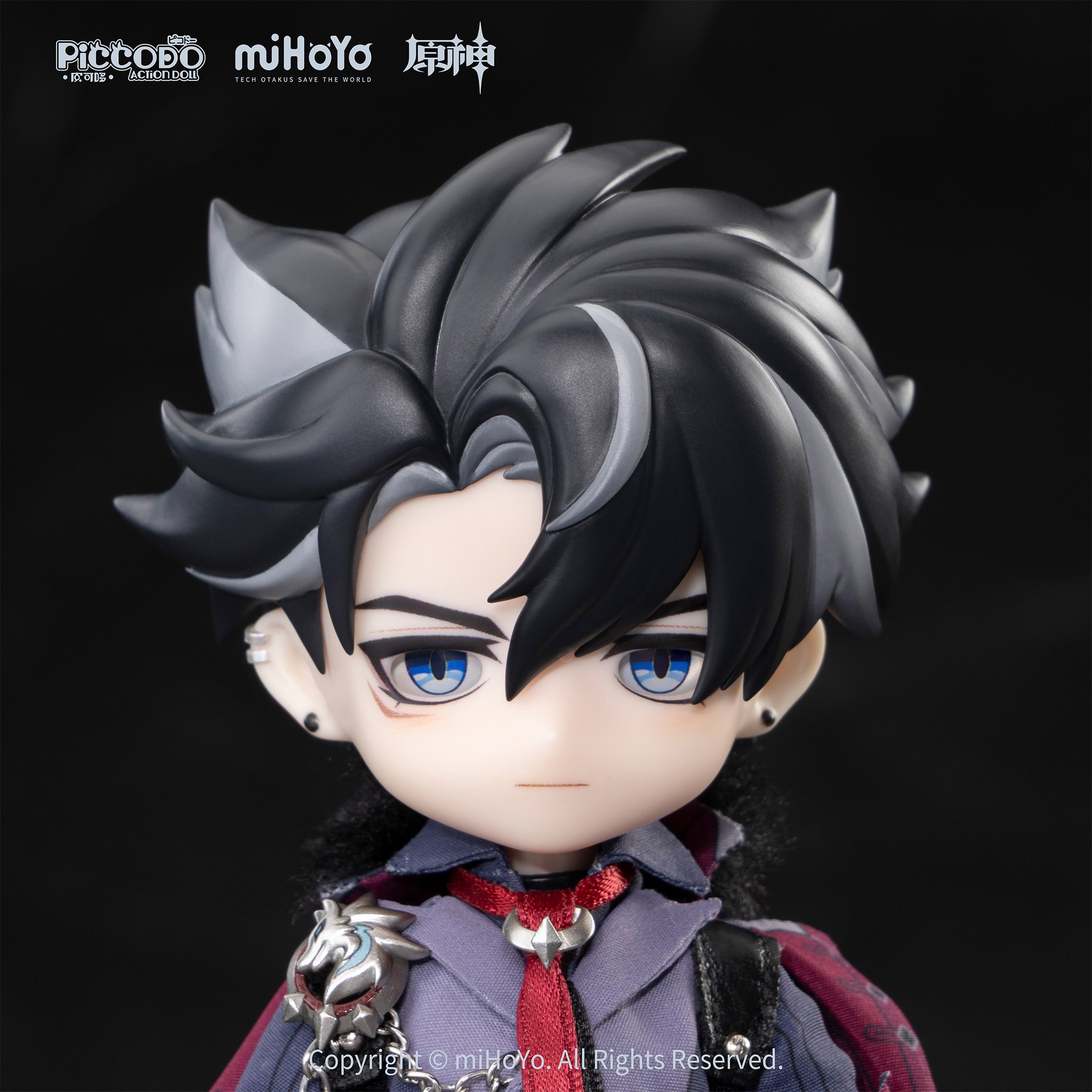 原神 リオセスリ ドール用 ヘッド＆衣装 28-30 1/6 特典】PICCODO ACTION DOLL X 原神 リオセスリ デフォルメドール