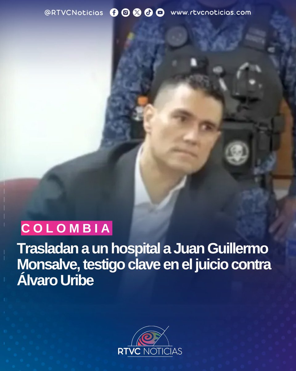 SoyTathanYate's tweet image. ¡QUE LO CUIDEN! C0MP4RT4N.
El 28 es la condena de Uribe y, curiosamente, todos los testigos claves empiezan a “F4LLEC3R” o terminar en hospitales.
¿Casualidad? ¿O estamos viendo cómo intentan silenciar la verdad antes del juicio?
Colombia merece justicia y garantías para los…