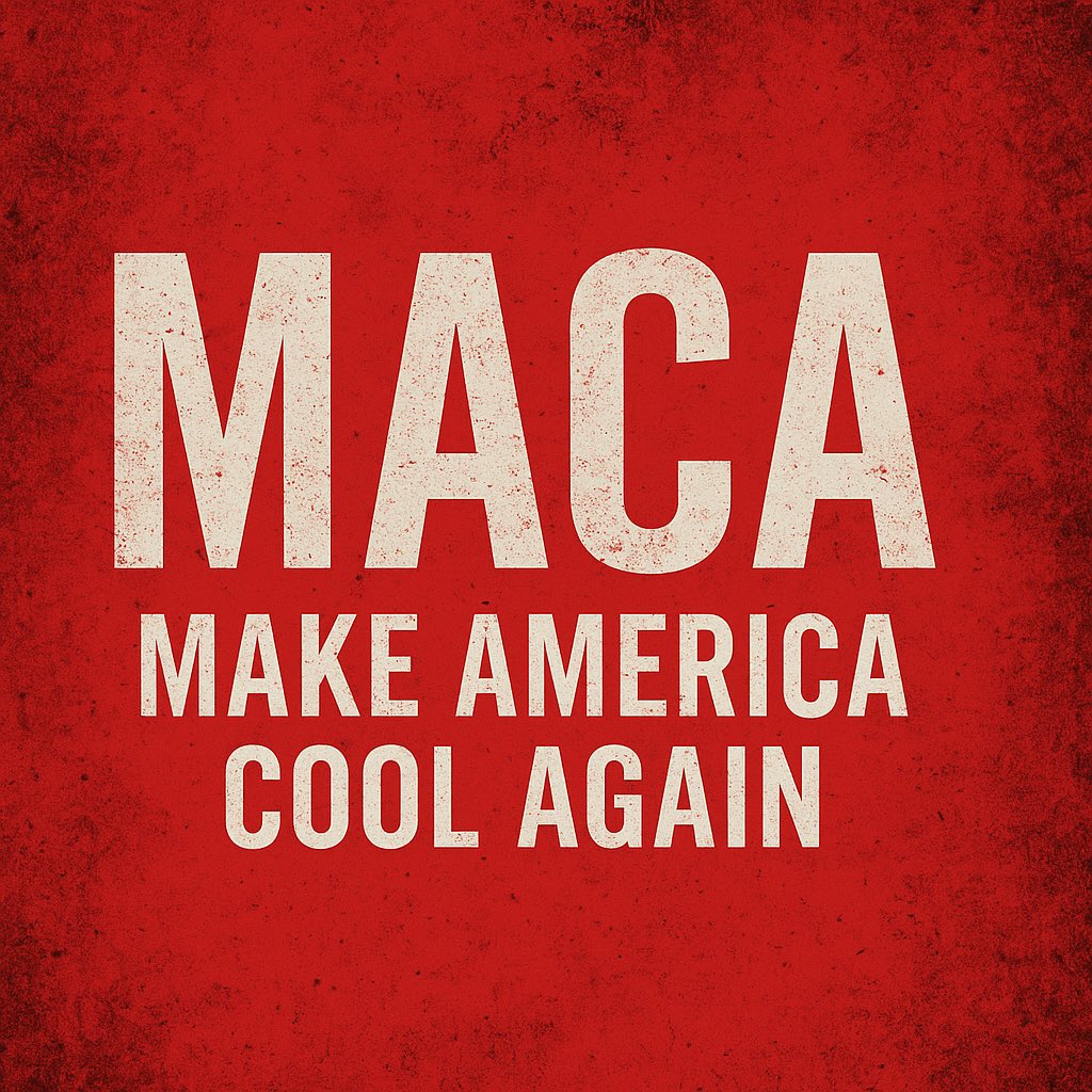 DaddyPilot213's tweet image. MACA
Make America Cool Again
While China traps stars and Italy freezes light, we argue about lists.
It’s time to reignite the fire 🔥