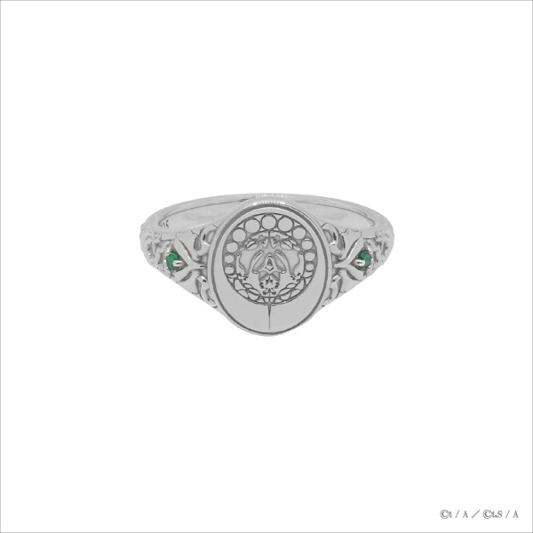 ETERNO_RECIT's tweet image. #毒を喰らわば皿まで
アスバル家の家紋が刻印されたシグネットリングとジュエリーケースのセット。
リングアームにはアンドリムイメージのトリカブトの花のレリーフが、内側には名前の刻印の他、誕生石のルビーも埋め込まれたプレミアムなリングとなっています。
shop.eternorecit.shop/shopdetail/000…
#毒くら