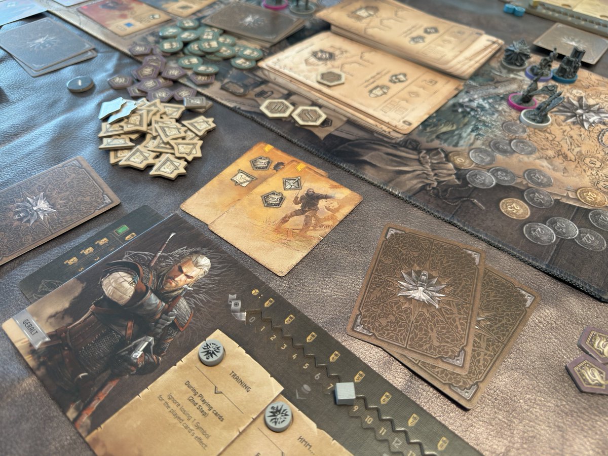 longpackgames's tweet photo. 🌌As starlight falls, destiny whispers.
🐺In The Witcher: Path of Destiny, you write your own chapter.
⚔️Let your Friday night be filled with magic and challenge.
#LongPack #boardgame #tabletopgame #bgg #ProjectWeLove #showcase #geraltofrivia #Ciri #Yennefer #wildhunt #miniature https://t.co/IpJkKLKSma