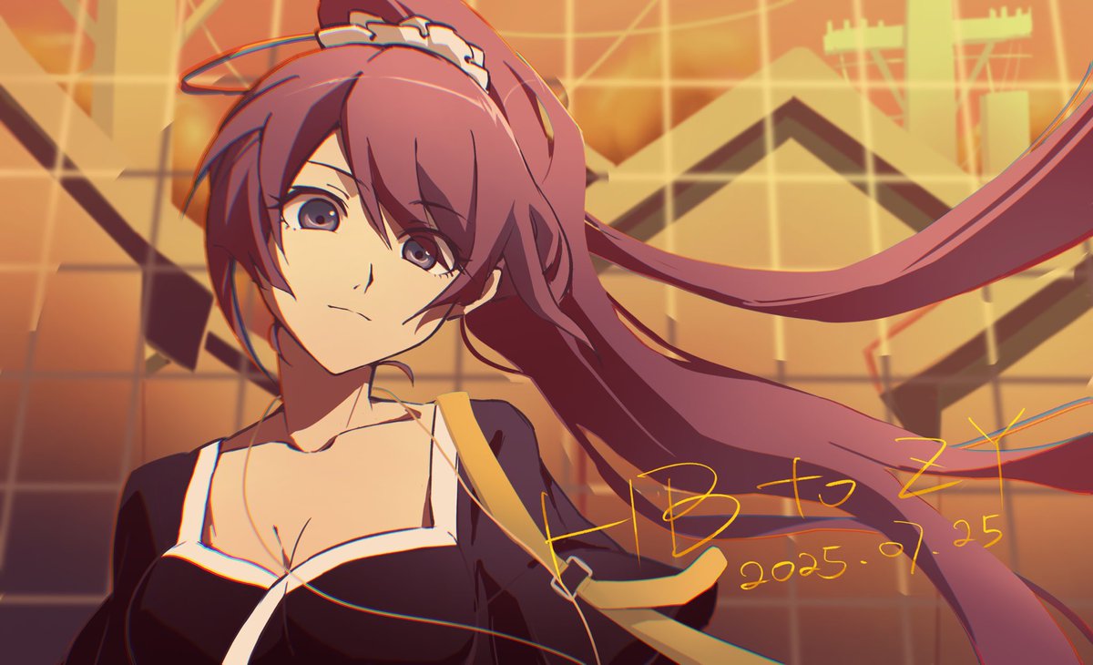 给朋友的生贺！是他喜欢的物语系列
#戦場ヶ原ひたぎ #Senjougahara Hitagi