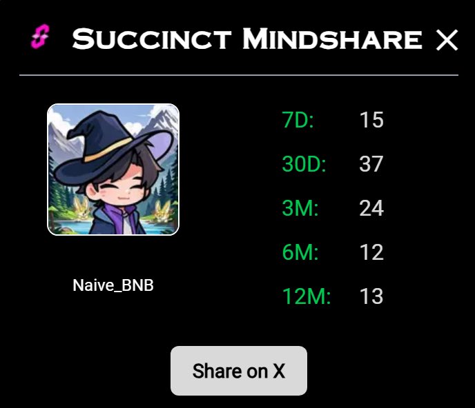 Naive_BNB's tweet image. This is all in

#Prove 
@SuccinctLabs